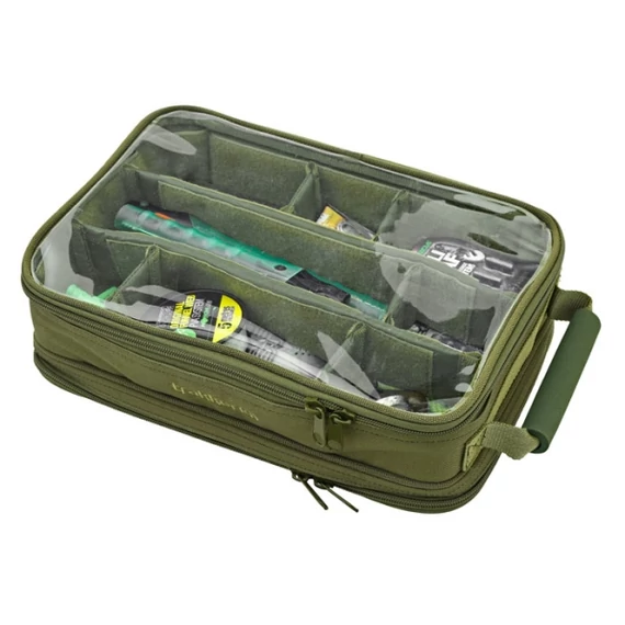 Trakker NXG Tackle And Rig Pouch Szerelékes táska előketartóval
