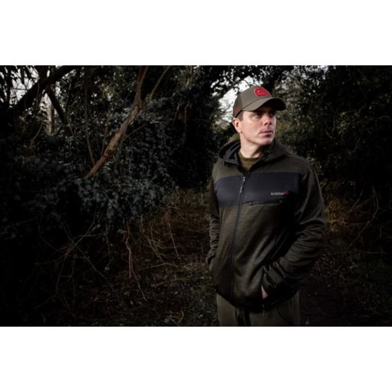 Trakker Marl Fleece Back Hoody Pulóver