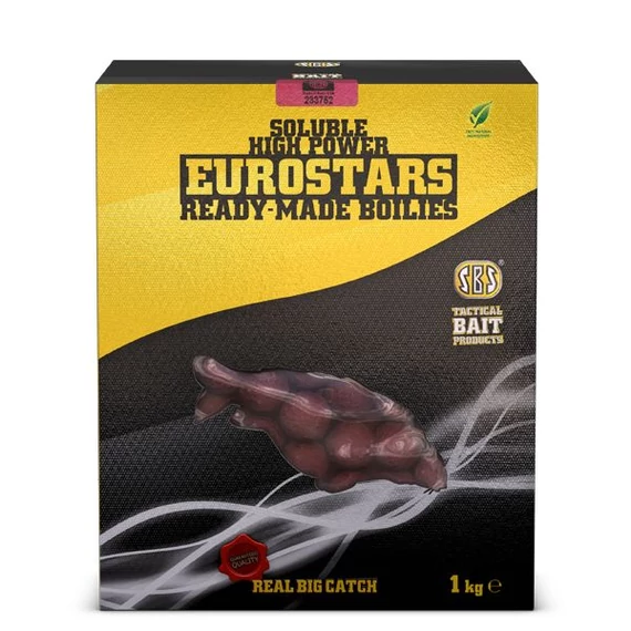 SBS Eurostar Ready-Made Boilies Krill Chilli 20mm 1kg