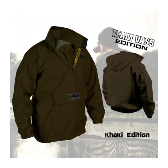 Vass-Tex Team 175 ‘Khaki Edition’ Lightweight Breathable Waterproofs Smock Esőkabát