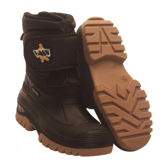 Vass-Tex Fleece Lined 'Velcro' Boot Téli Bakancs