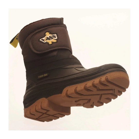 Vass-Tex Fleece Lined 'Velcro' Boot Téli Bakancs