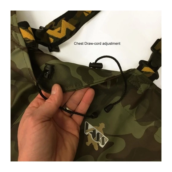 Vass-Tex E 785 Series Camo Chest Wader Melles Csizma