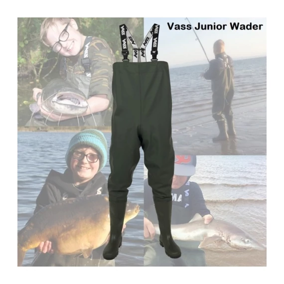 Vass-Tex 600 Junior Series Chest Wader Gyerek Melles Csizma