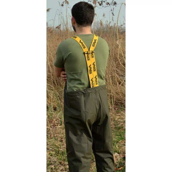 Vass-Tex Team 175 ‘Khaki Edition’ Lightweight Breathable Waterproofs Bib & Brace Esőnadrág