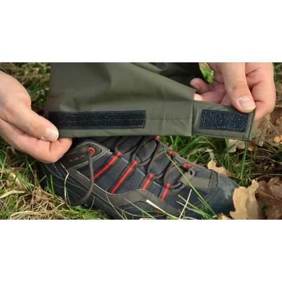 Vass-Tex Team 175 ‘Khaki Edition’ Lightweight Breathable Waterproofs Bib & Brace Esőnadrág