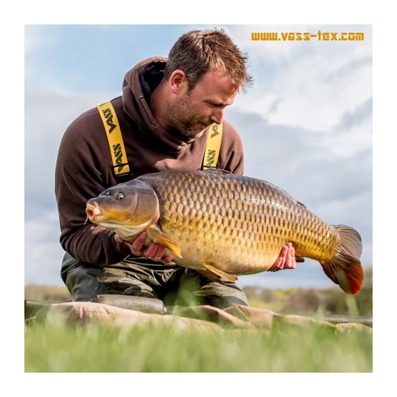 Vass-Tex Team 175 ‘Khaki Edition’ Lightweight Breathable Waterproofs Bib & Brace Esőnadrág