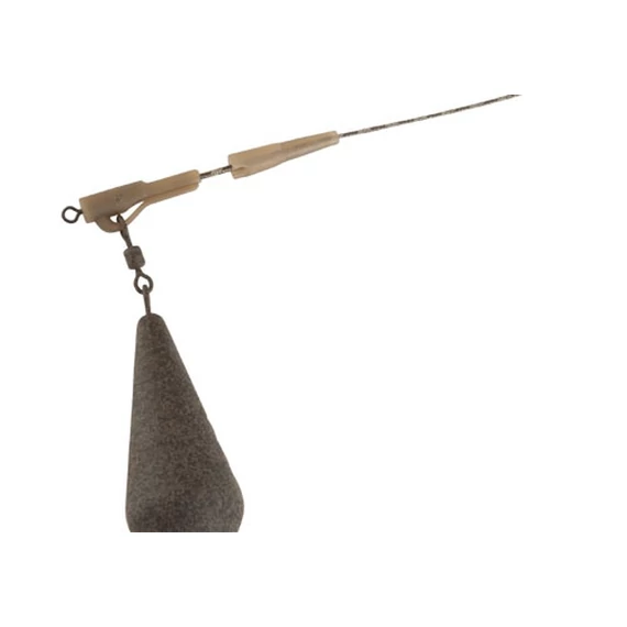 FOX Elhagyós Gumihüvely Edges Slik Ead Clip Tail Rubber Trans Khaki