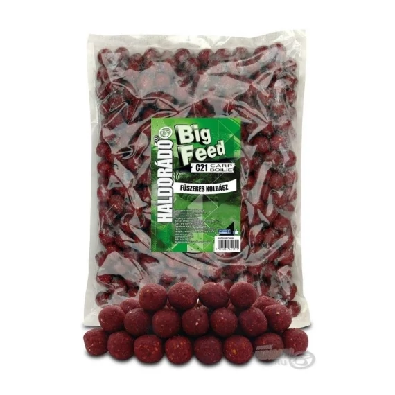 Haldorádó Bojli C21 Big Feed Boilie (2kg) - Fűszeres Kolbász