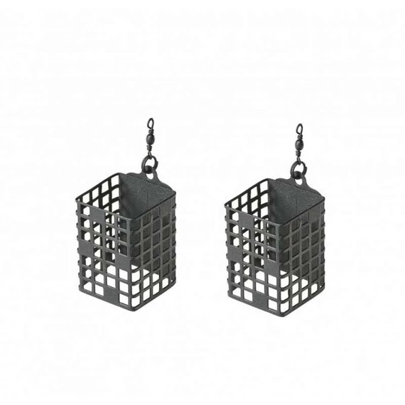 Mivardi Etetőkosár Square Cage Feeder Premium (2db)