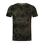 Korda Tie Dye Tee Dark Olive S - póló sötét olajzöld/fekete színben S-es méretben