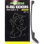 Korda D-Rig Kickers Medium - speciális horogbefordító M-es méret