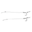 Carp Zoom FC-571 Előkötött Fluorocarbon Method Előke (8cm) - 12