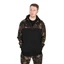 Fox Pulóver LW BLack / Camo Split Zip Hoody - S