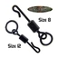 Gardner Covert Flexi-Ring Kwik Lok Swivels Nagykarikás gyorskapocs - 8