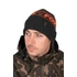 Fox Sapka Collection Beanie Hat - Black & Orange