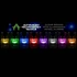 ATTS CRYSTAL WHEEL ALARMS IN 8 COLOURS (white, blue, red, green, yellow, orange, pink, purple) - ÁTLÁTSZÓ KAPÁSJELZŐ 8 FÉLE SZÍNBEN (GÖRGŐVILÁGÍTÁS) fehér, kék, piros, zöld, sárga, narancssárga, rózsaszín, lila
