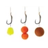 Fox Hair Extending Boilie Props Clear - bojli stopper víztiszta áttetsző