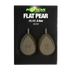 Korda Flat Pear Inline Blister 3.5 - 5 oz - inline ólom 98-142 gramm 2 db/csomag