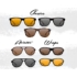 Kép 2/3 - Korda Sunglasses Classics (Matt Black Frame / Grey Lens) - polarizált napszemüveg (matt fekete keret / szürke lencsével)