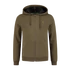 Korda Kore Olive Zip Hoodie - kapucnis pulóver S-XXL-es méretekben