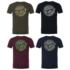 Kép 1/5 - Korda - Birdsnest Tee | Dark Olive | Black | Burgundy | Navy S-XXL - pólók 4 féle színben S-XXL-es méretekben