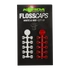 Korda Floss Caps White/Red - bojli stopper 