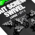 Korda Micro Ring Swivel Bait Screw Madieum/Large - karikás forgóval ellátott csali csavar közepes vagy nagy méretben