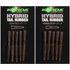 Korda Hybrid Tail Rubber Gravel/Clay I Weed/Silt - gumiharang 2 féle színben