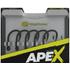 Kép 1/2 - RidgeMonkey Ape-X Beaked Point Barbed Size 4/6/8 - szakállas horgok 4,6 és 8-as méretekben