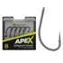 RidgeMonkey Ape-X Straight Point Barbed Size 4/6/8 - szakállas horgok 4,6-os és 8-as méretben