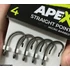 RidgeMonkey Ape-X Straight Point Barbed Size 4/6/8 - szakállas horgok 4,6-os és 8-as méretben