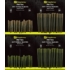 Kép 2/2 - RidgeMonkey Rm-Tec Anti-Tangle Weed Green Long - hosszú gubancgátlós gumihüvely zöld színben 