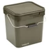 Trakker 17 Litre Olive Square Containers - 17 liters szögletes műanyag vödör