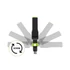 Delphin REAXE EvaBACK feederbot tartó 36cm