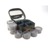 FOX Camolite™ Glug 6 Pot Case Csalizó Táska (6db tégellyel)