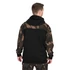 Fox Pulóver LW BLack / Camo Split Zip Hoody
