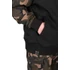 Fox Pulóver LW BLack / Camo Split Zip Hoody