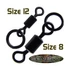 Gardner Covert Flexi-Ring Swivels nagykarikás forgó